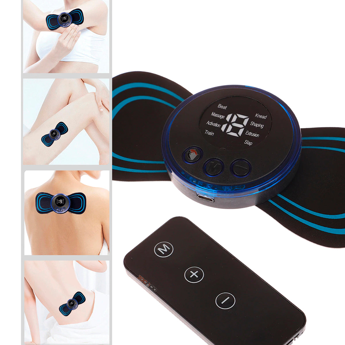 ¡Descubre MystiRelax™: Mini Masajeador EMS de Alta Calidad para tu Bienestar! AllUneedStore